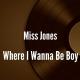 Miss Jones - Where I Wanna Be Boy (1994)